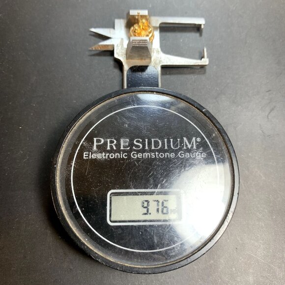 VTG Gold Over Sterling Silver 925 Cubic Zirconia Stud Earrings Size 0.5'' Length - Picture 10 of 11